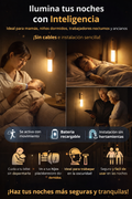 Lampara portátil con sensor de movimiento