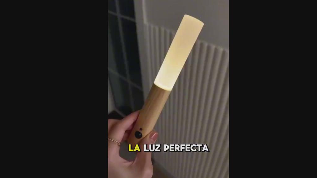 Lampara portátil con sensor de movimiento